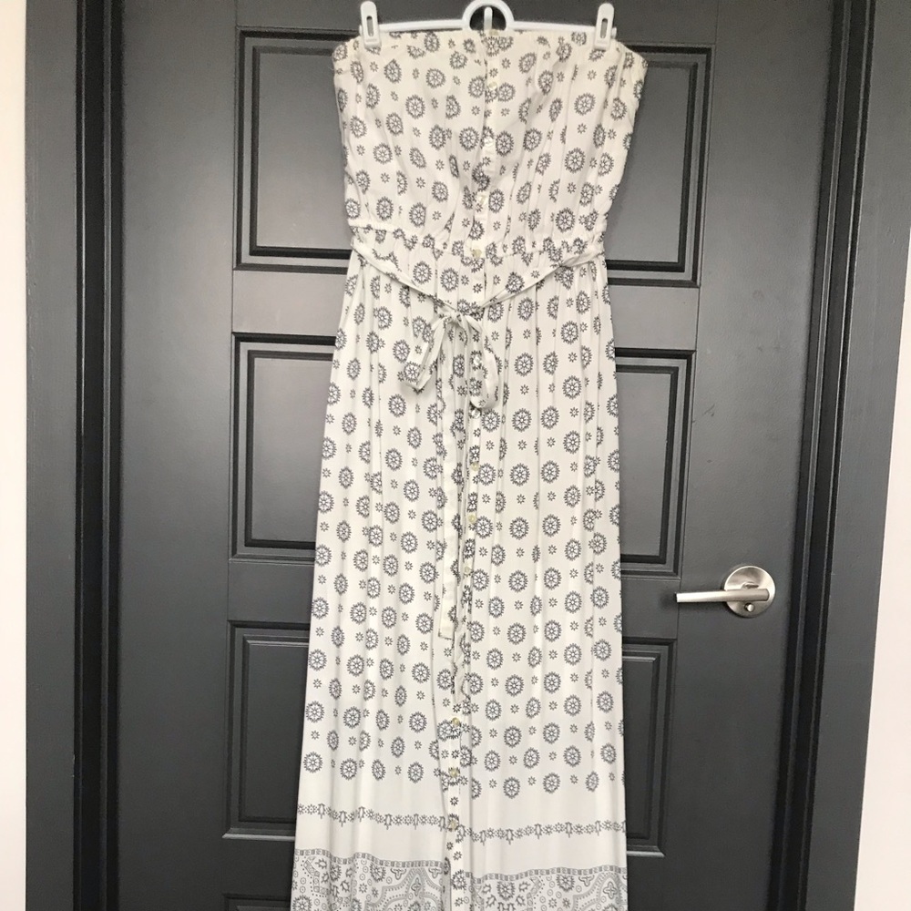 Old Navy nautical print maxi